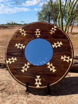 De’eš Basket Mirror