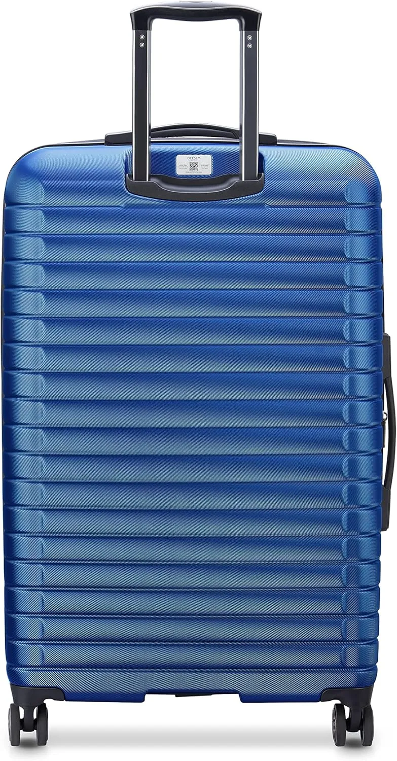 DELSEY PARIS Cruise 3.0 Hardside Expandable Luggage with Spinner Wheels, Blue, 3 Piece Set (21/24/28)