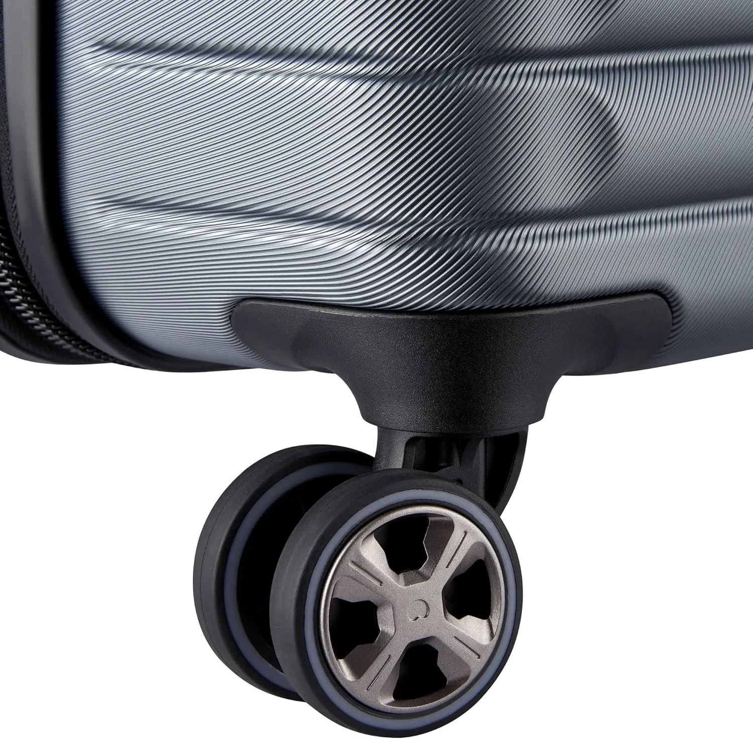 DELSEY PARIS Cruise 3.0 Hardside Expandable Luggage with Spinner Wheels, Graphite, Checked 26 Inch Trunk