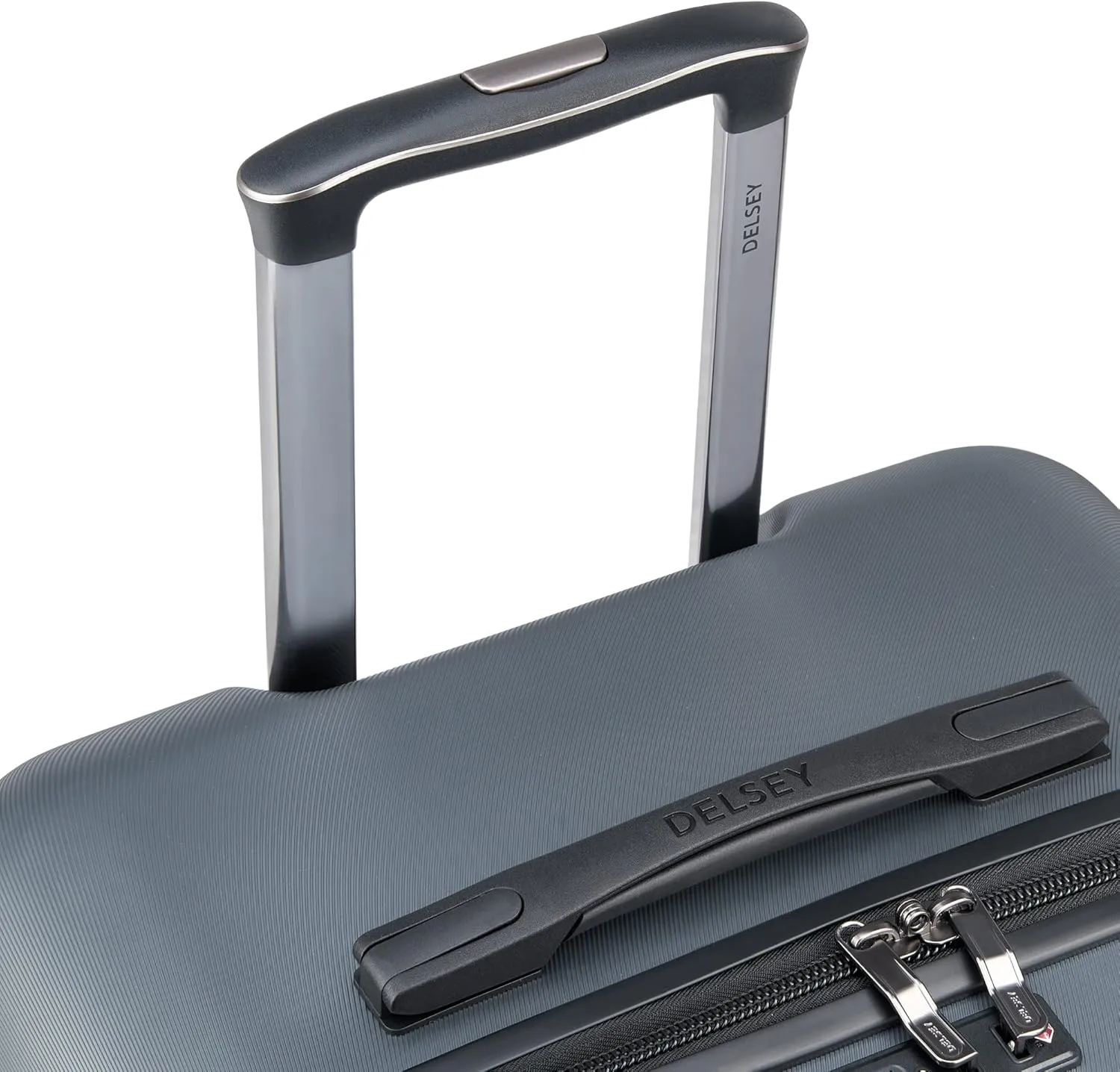 DELSEY PARIS Cruise 3.0 Hardside Expandable Luggage with Spinner Wheels, Graphite, Checked 26 Inch Trunk