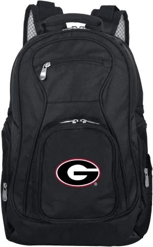 Denco University of Georgia Laptop Backpack- Fits Most 17 Inch Laptops and Tablets - Ideal for Work, Travel, School, College, and Commuting
