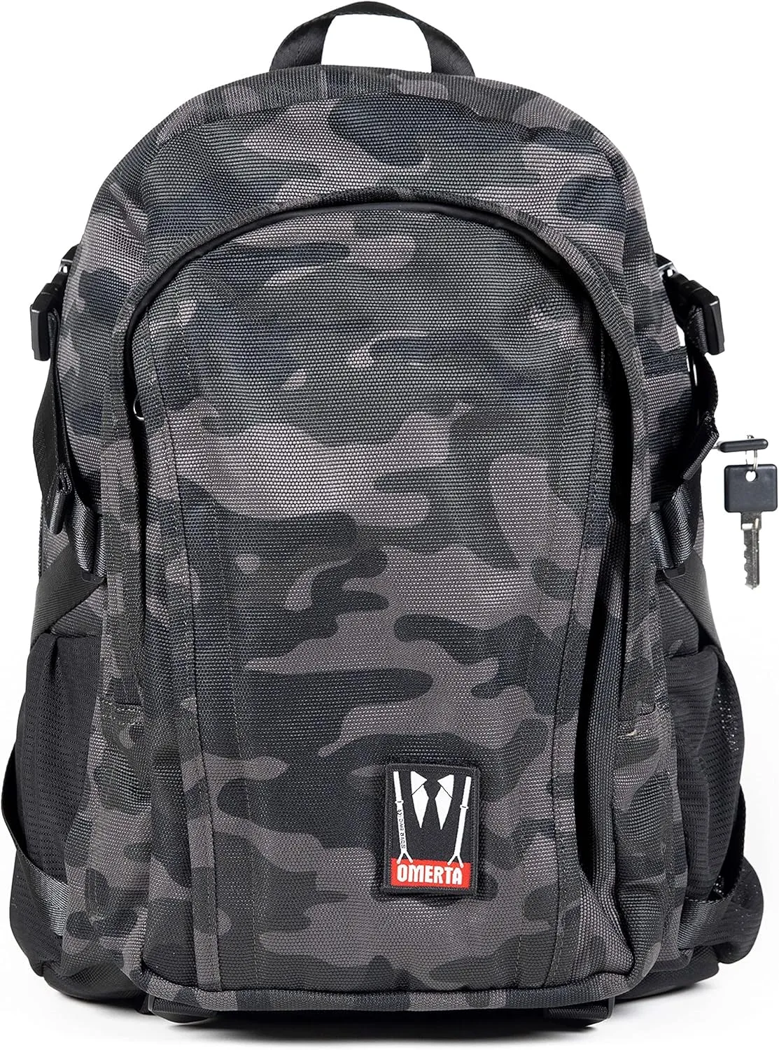 DIME BAGS - Transporter Backpack - Carbon Filter Lined Bag with Heavy-Duty Lock (Camouflage)