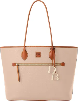 Dooney & Bourke Large Tote Bags for Women, Large Leather Tote Bag with Zipper Pockets and Long Shoulder Straps