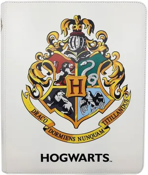 Dragon Shield Zipster Card Binder – Harry Potter Hogwarts Crest Zipster Binder – Trading Cards – Card Compatible with Pokemon, Yugioh, Magic The Gathering, MTG, TCG, OCG, and Hockey Cards