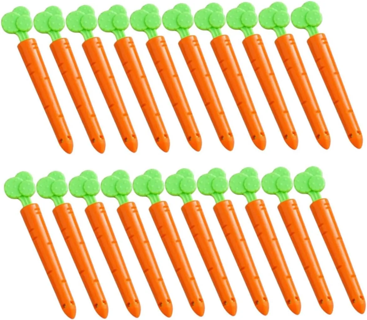Easy Use Snack Sealing Clips Carrot Shape Clip for Food Storage Kitchen Use