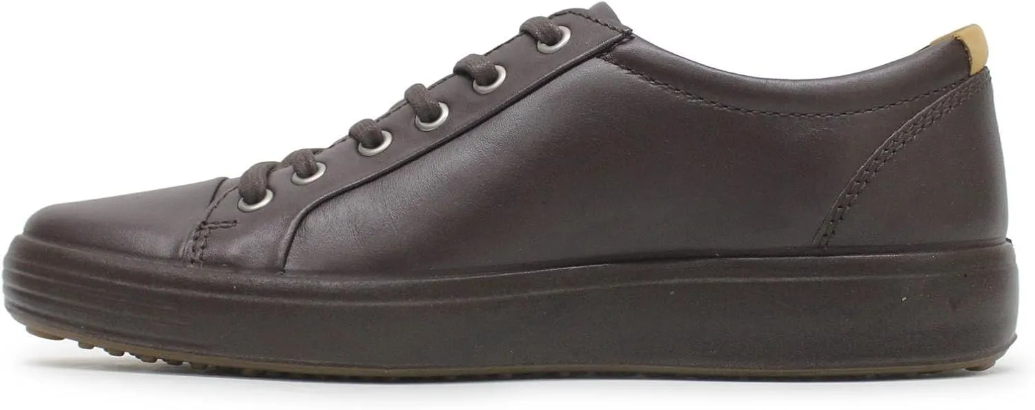 ECCO Mens Soft 7 430004 Leather Trainers