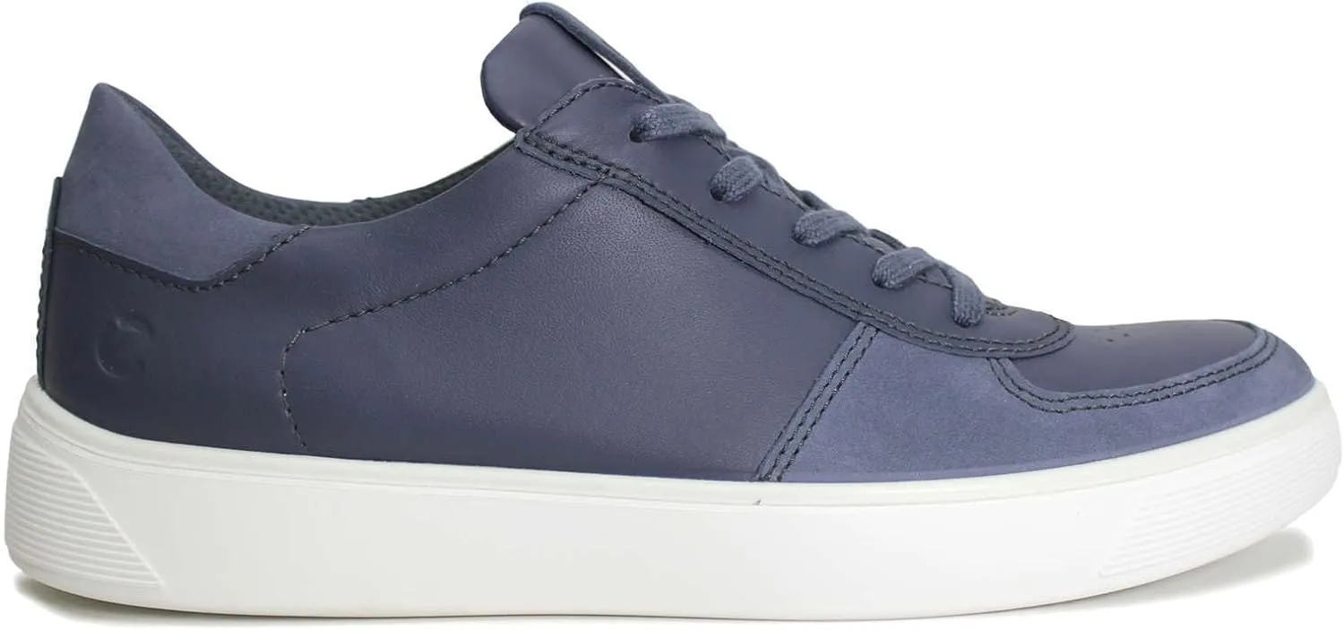 ECCO Mens Street Tray Nubuck Leather Ombre Shoes 11-11.5 US