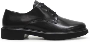 ECCO Womens Metropole Amsterdam Leather Black Shoes 7-7.5 US