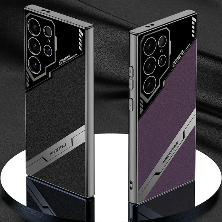 Echo Pro Level Leather Electroplated Case - Samsung
