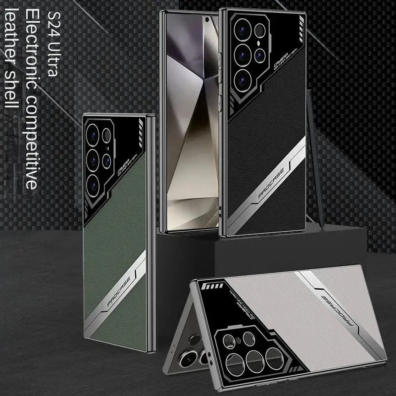 Echo Pro Level Leather Electroplated Case - Samsung