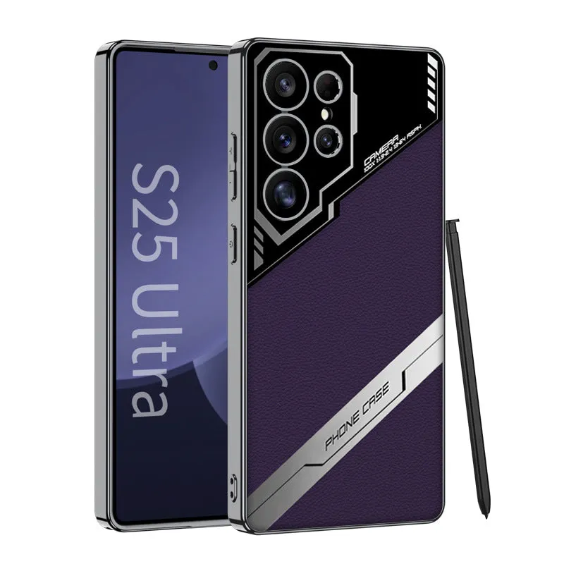 Echo Pro Level Leather Electroplated Case - Samsung