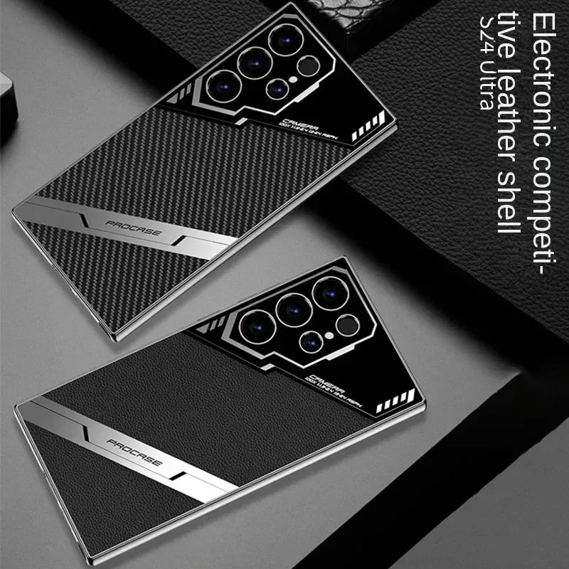 Echo Pro Level Leather Electroplated Case - Samsung