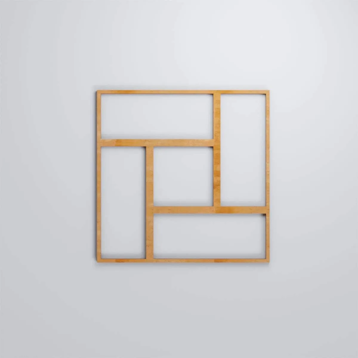 Ekena Millwork WALW16X16X0375SHFAL Sheffield 3/8"T Decorative Fretwork Wall Panels, 15 3/8"W X 15 3/8"H, Alder