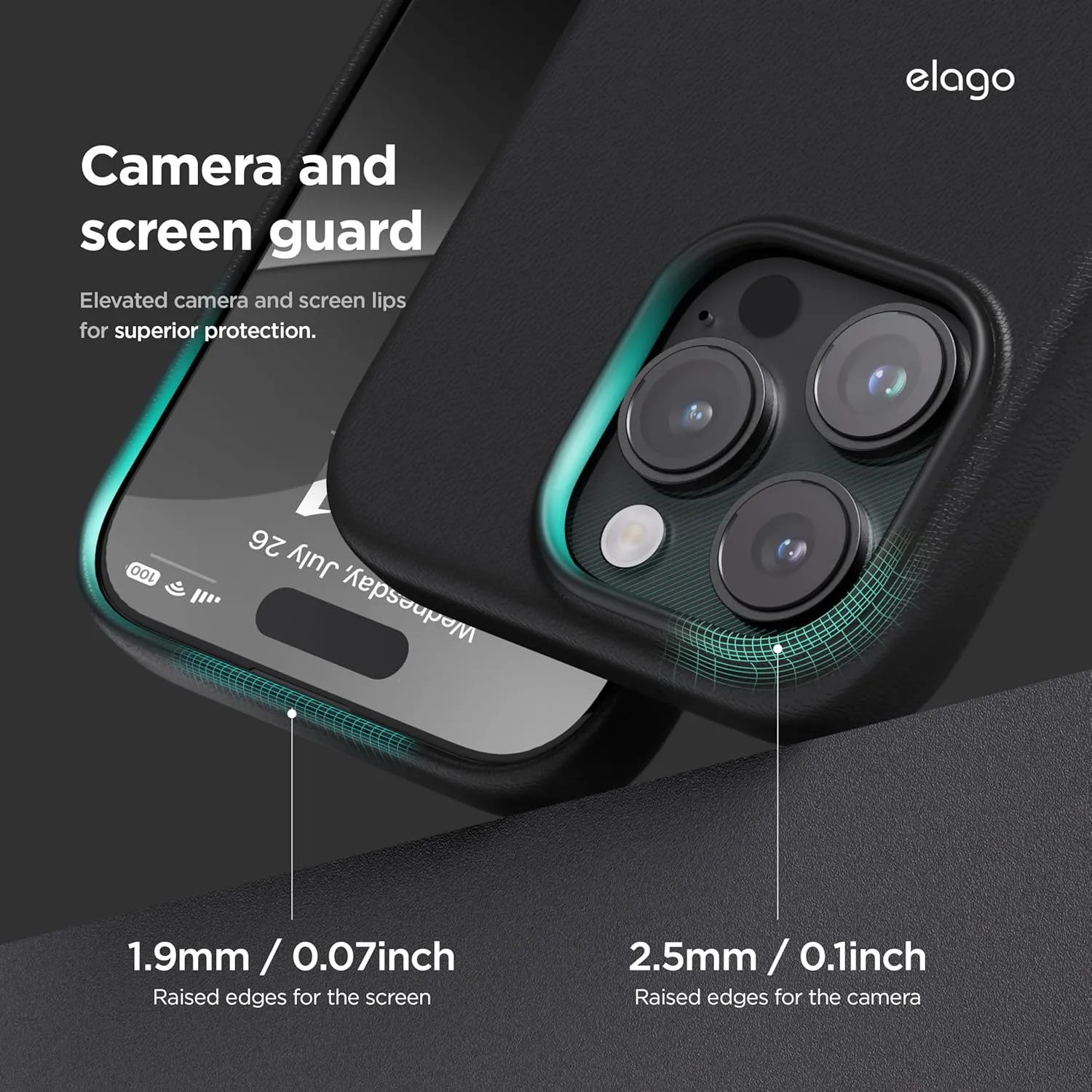 elago iPhone 16 Pro MAX Case Magnetic Leather (MagSafe)