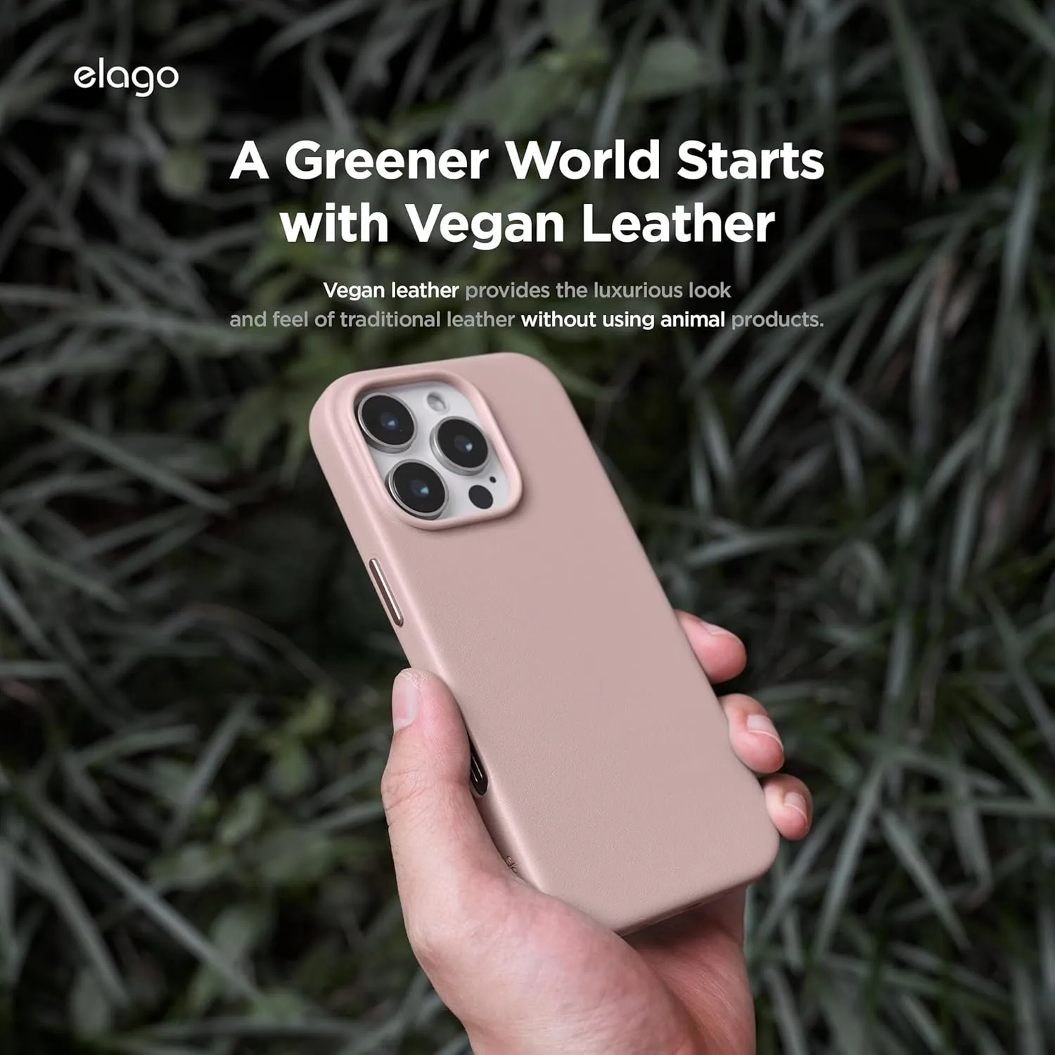 elago iPhone 16 Pro MAX Case Magnetic Leather (MagSafe)