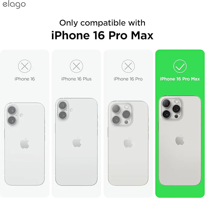 elago iPhone 16 Pro MAX Case Magnetic Leather (MagSafe)