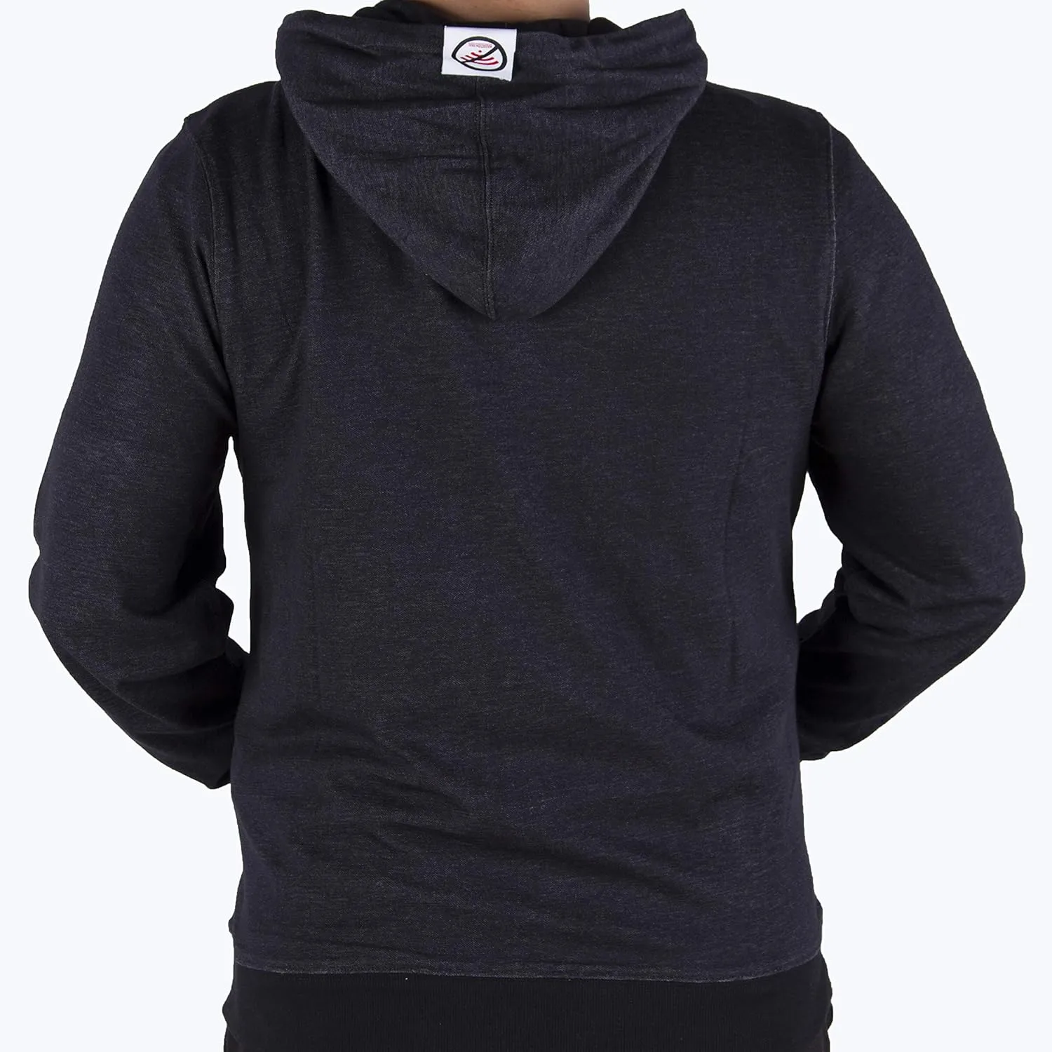 EMF shielding pullover hoodie, Double layer of silver fabric for double radiation protection