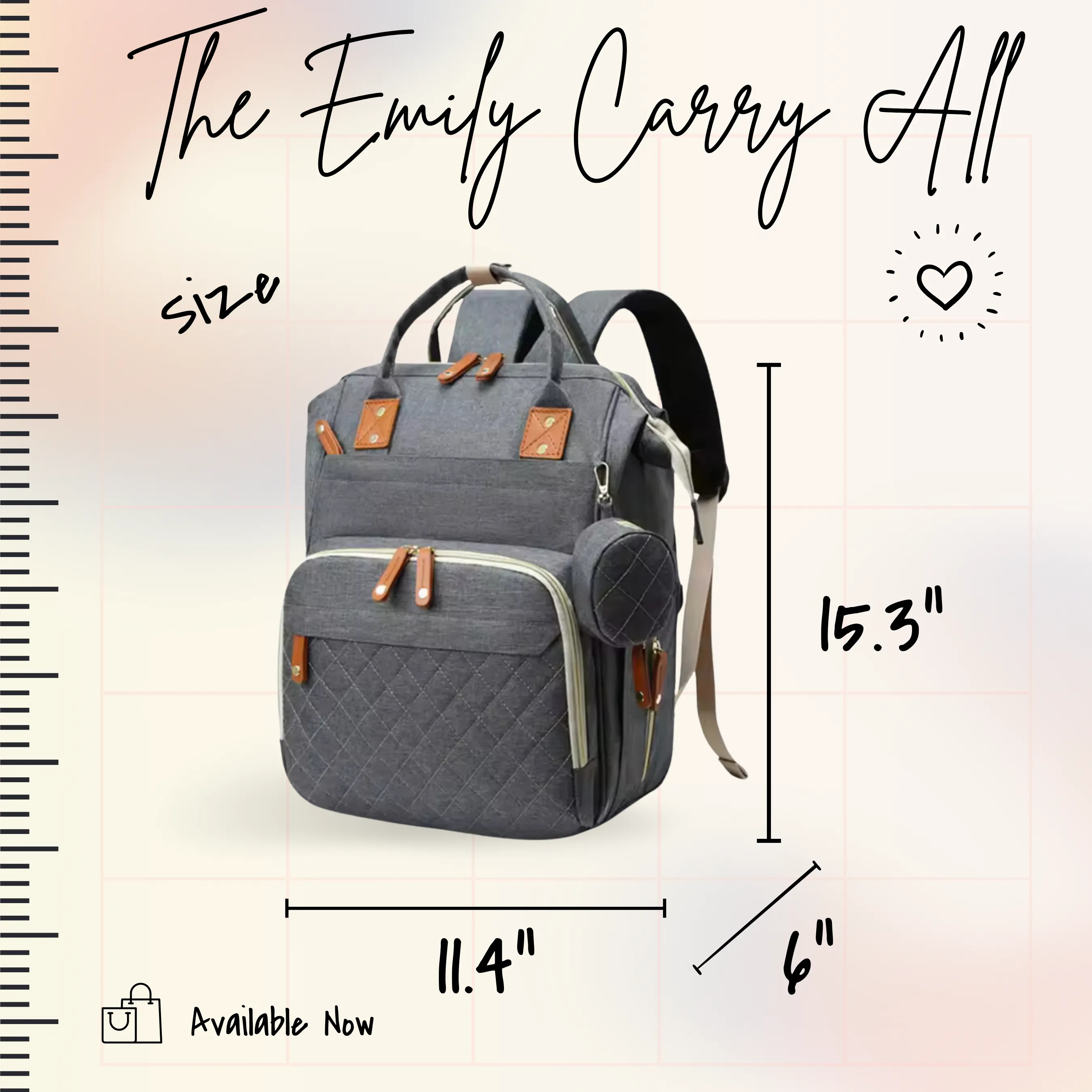 Emily Travel Bag - Quilted Solids - PREORDER 4/21-4/25