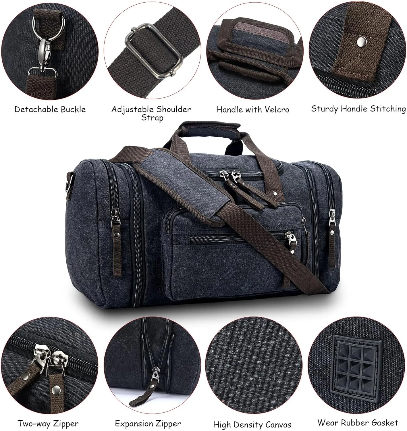 Endura | Canvas Expandable Duffle Bag