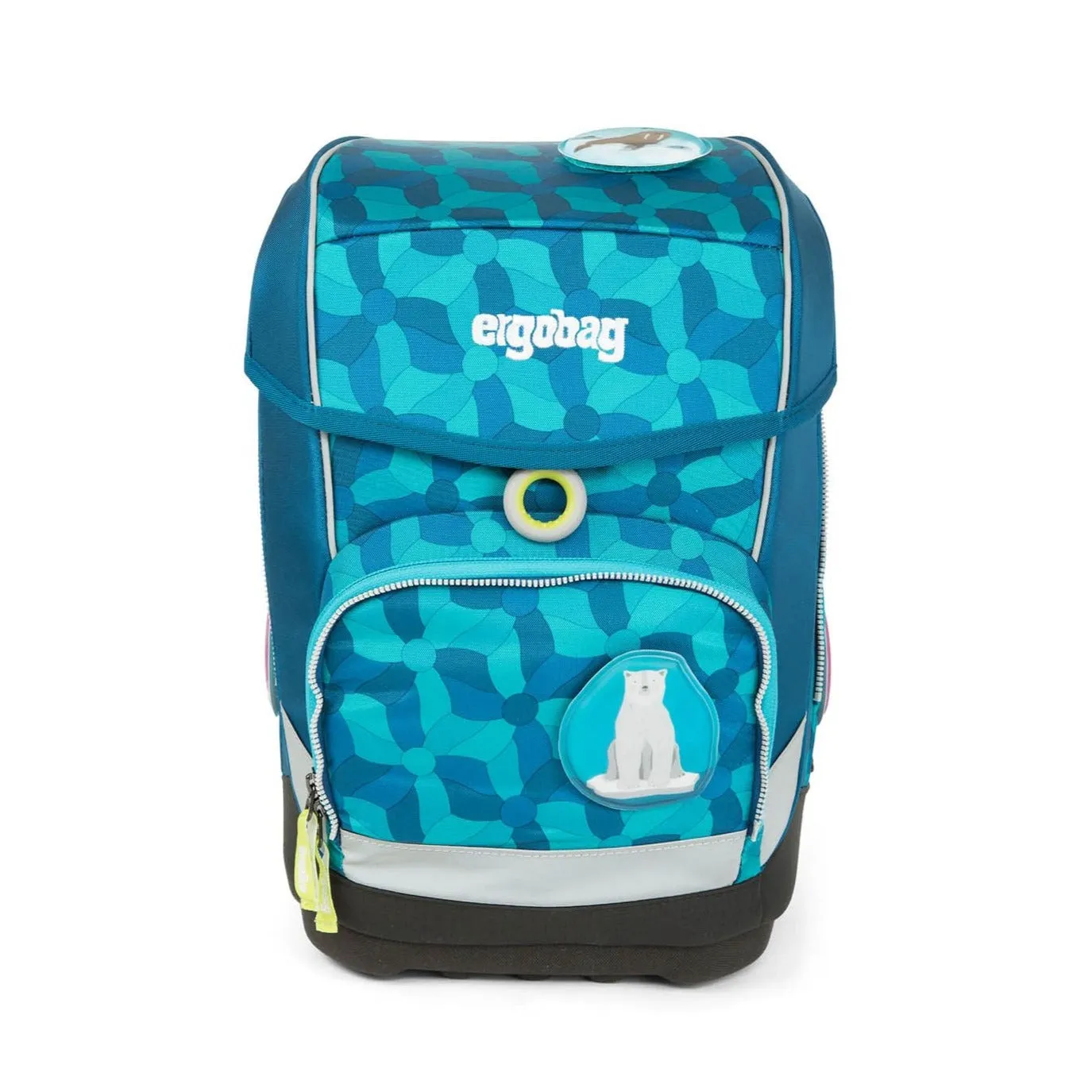 ergobag SET Cubo 5-pcs School Bag Flower Wheel Blue