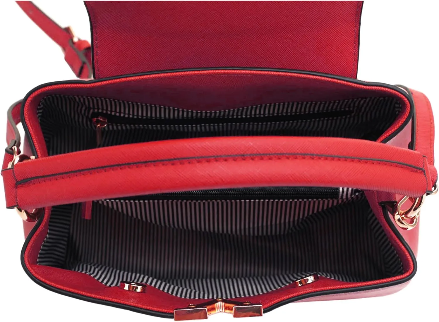 EVVE Women's Small Satchel Bag Classic Top Handle Purses Fashion Crossbody Handbags with Shoulder Strap