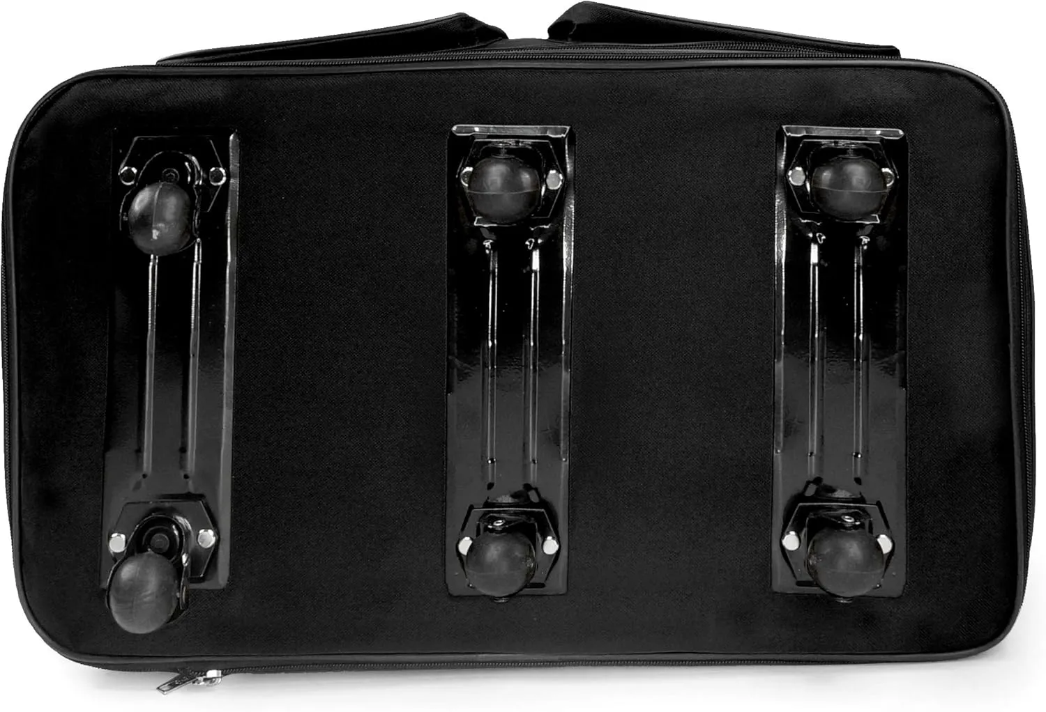 Expandable Wheeled Travel Duffel Large Rolling Suitcase Spinner Luggage Bag 36 Inch Black