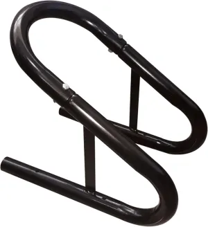 Extreme Max 5001.5759 3-Piece Motorcycle Wheel Chock - 6.5" Wide, Black