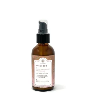 FACE FOOD - All-Natural Skin Perfecting Moisturizer. Rejuvenates, Smooths Fine Lines, and Makes Dullness, Redness, and Age Spots Less Noticeable. Includes Hyaluronic Acid 4 fl oz