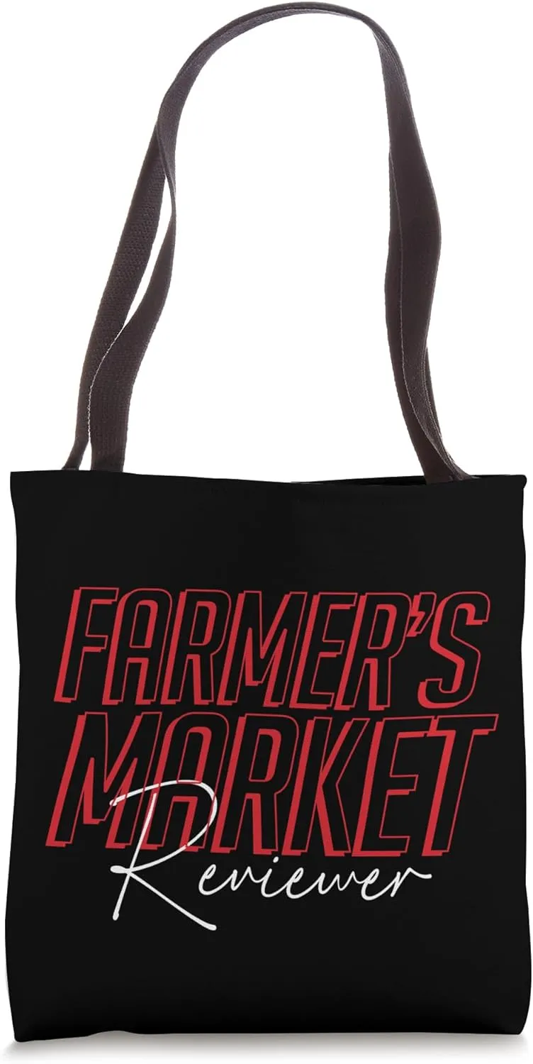 Famers Market Reviewer Tote Bag