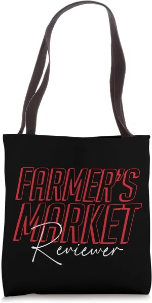 Famers Market Reviewer Tote Bag