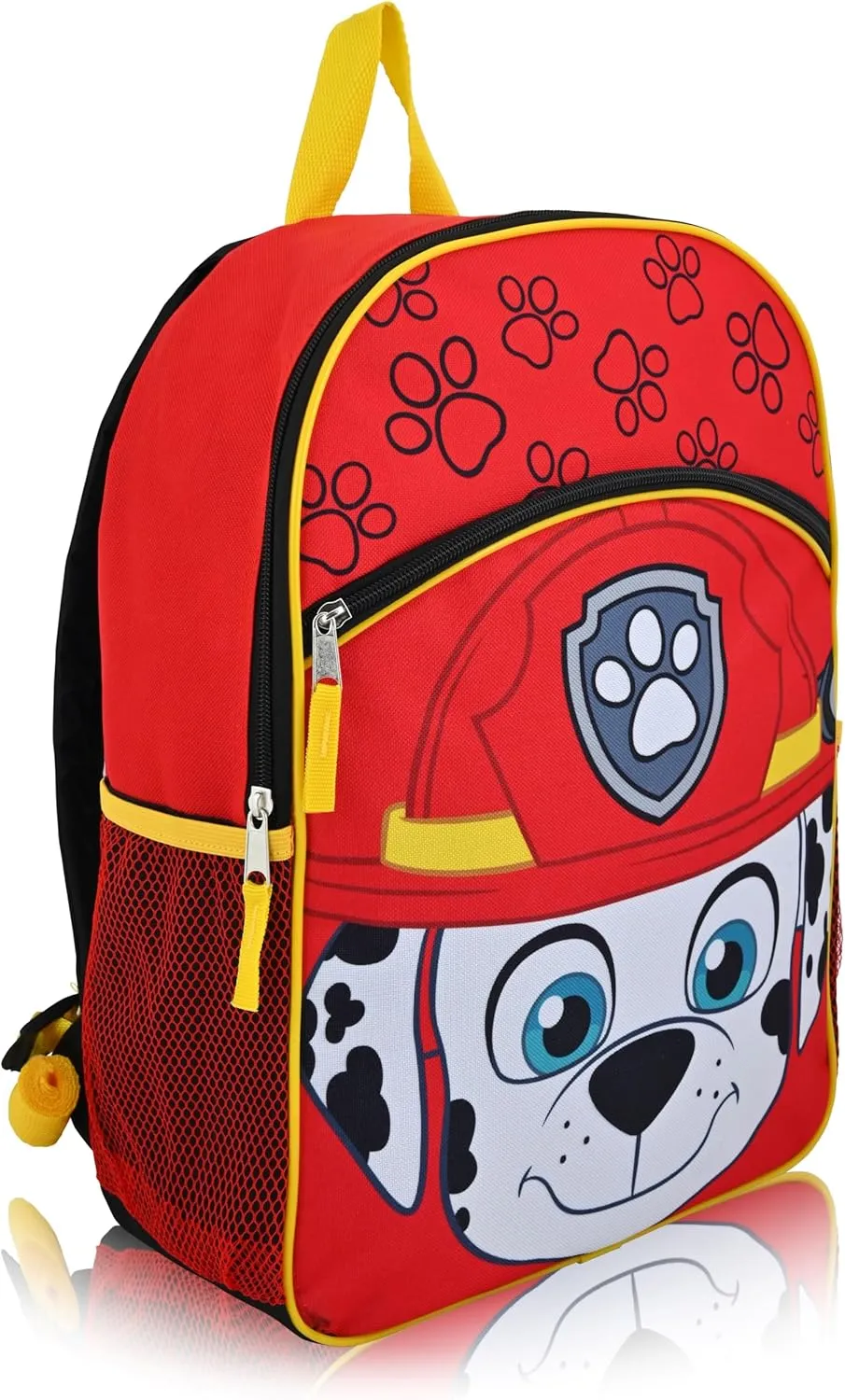 Fast Forward Paw Patrol Toddler Backpack | 16" Marshall Backpack for Boys | Cartoon School Bag for Kids