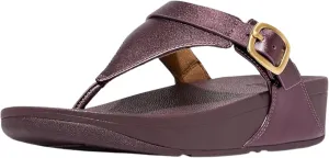 FitFlop Lulu Leather Toe Post Sandals