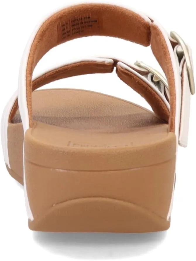 FitFlop Women's LULU Adjustable Leather Slides