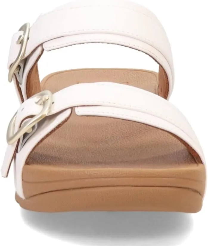 FitFlop Women's LULU Adjustable Leather Slides
