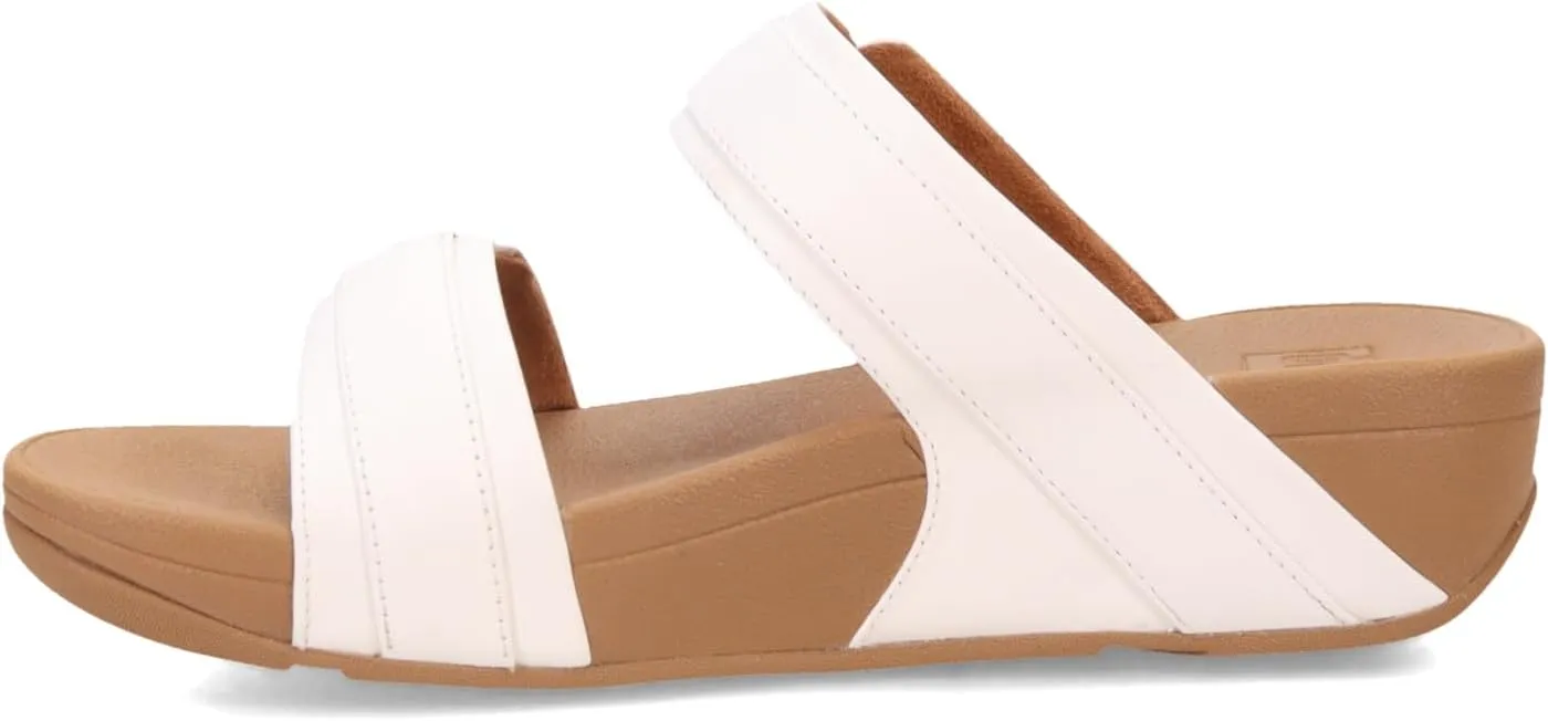 FitFlop Women's LULU Adjustable Leather Slides