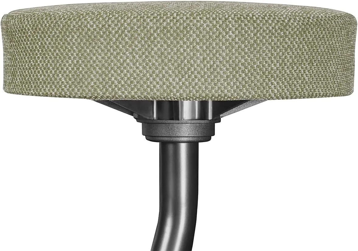 Fitness Seat, ADHD Chair Stool for Stability, Balance, Yoga, Office, School, Wellness, Active Sitting with Non-Slip Base and Washable Seat Cover