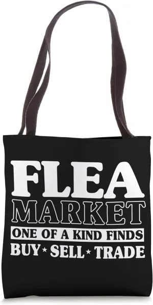 Flea Market Vendor Swap Meet Seller Merchant Buy Sell Trade Tote Bag