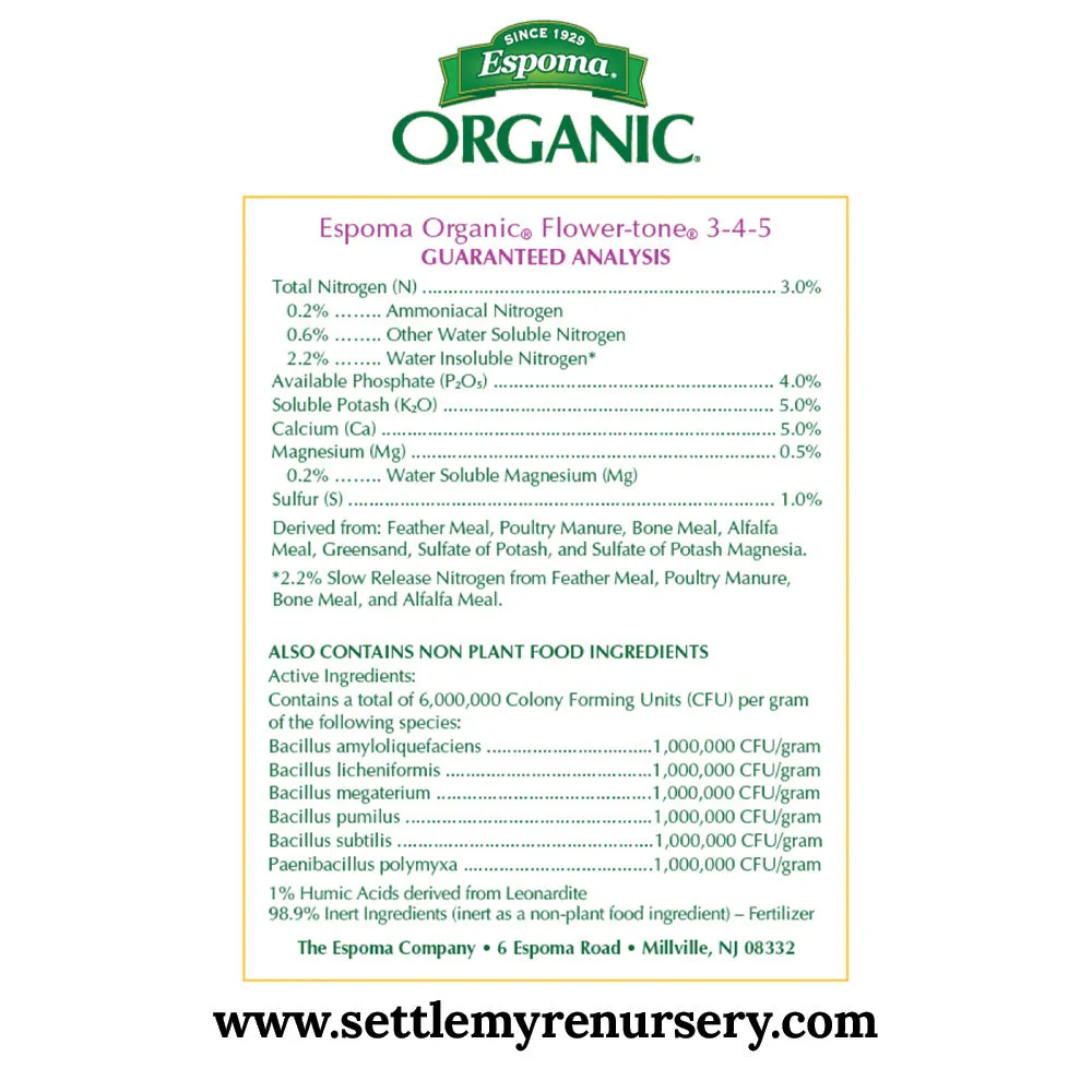 Flower-tone Organic Fertilizer