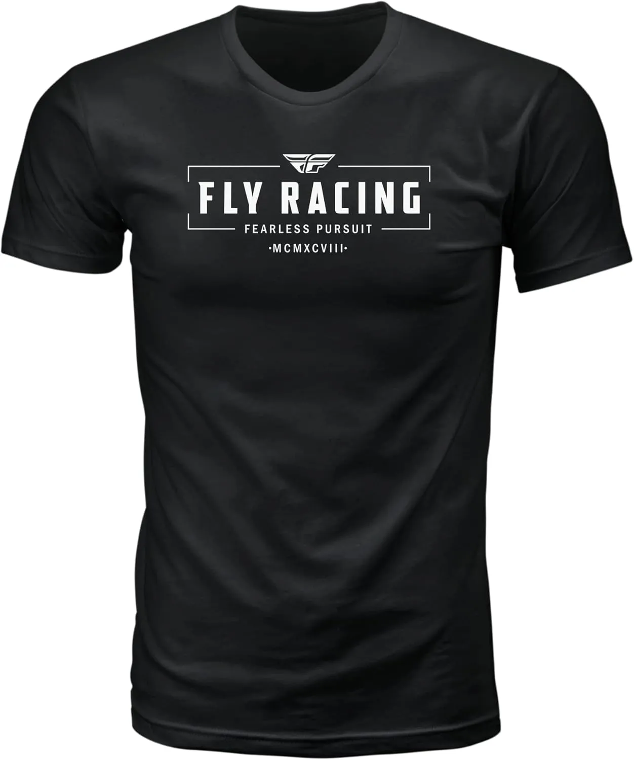 Fly Racing 352-0060S Fly Motto Tee Black Sm
