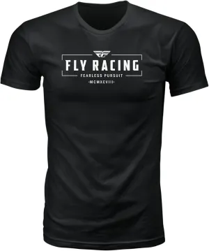 Fly Racing 352-0060S Fly Motto Tee Black Sm