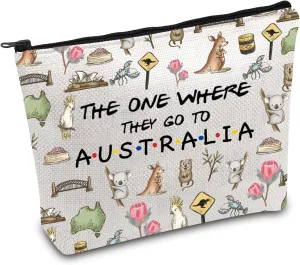 FOTAP Welcome to Aus Bag - Australia Souvenir & Aussie Animals Lover Gift