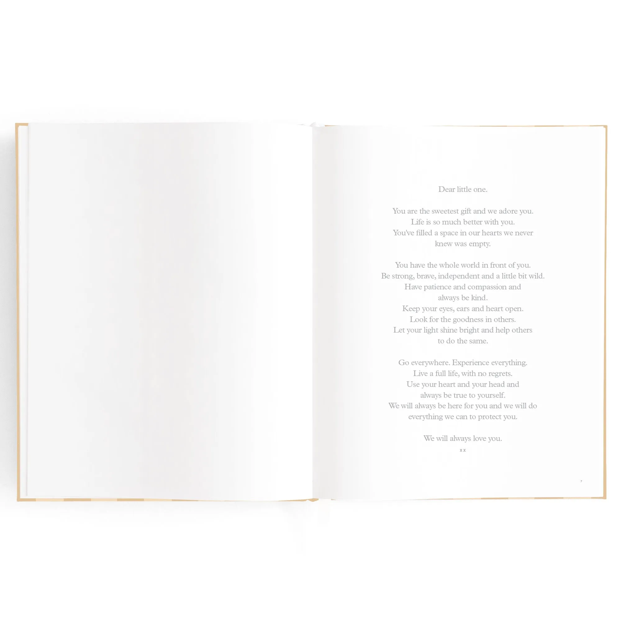 Fox & Fallow Baby Book - Coffee Stripe