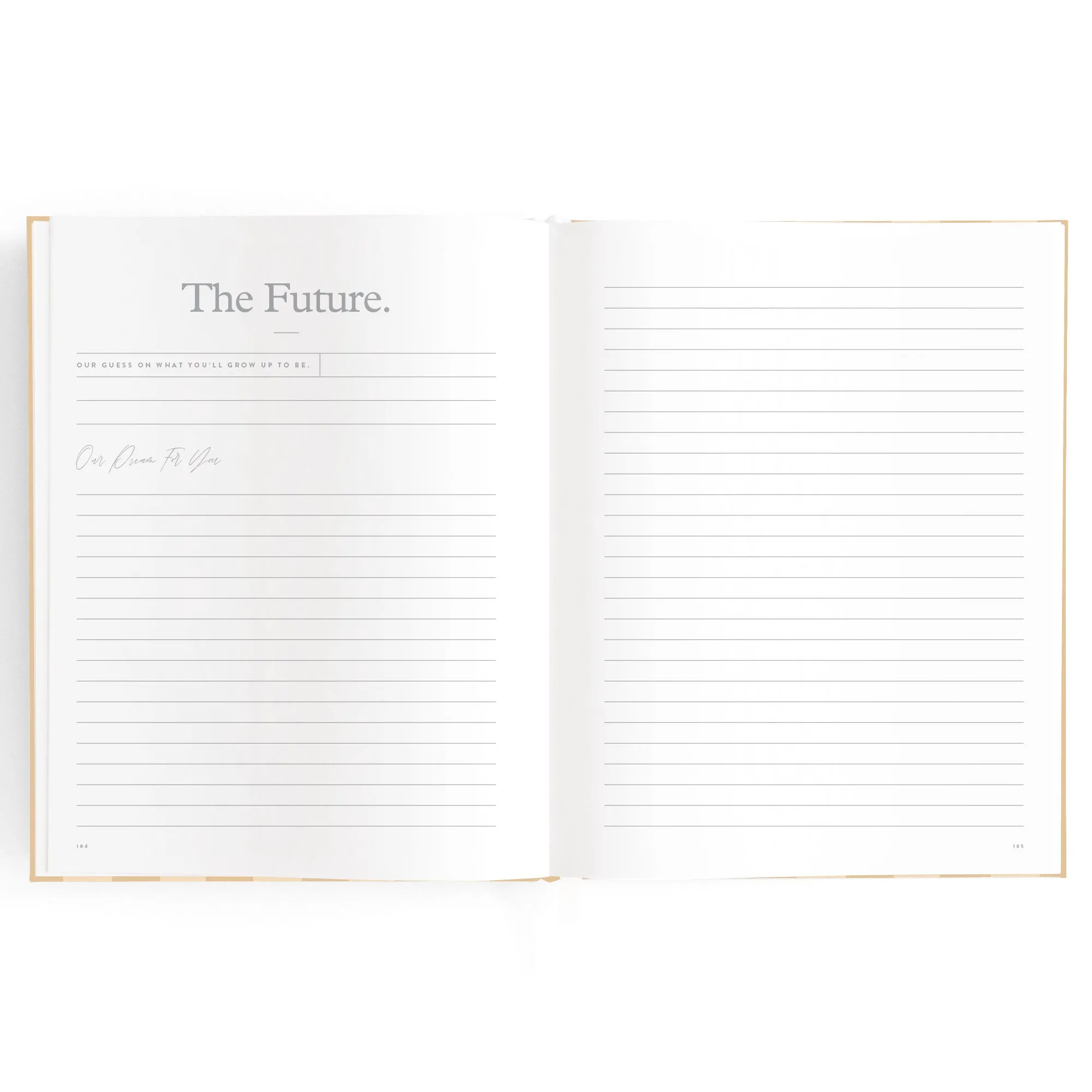 Fox & Fallow Baby Book - Coffee Stripe