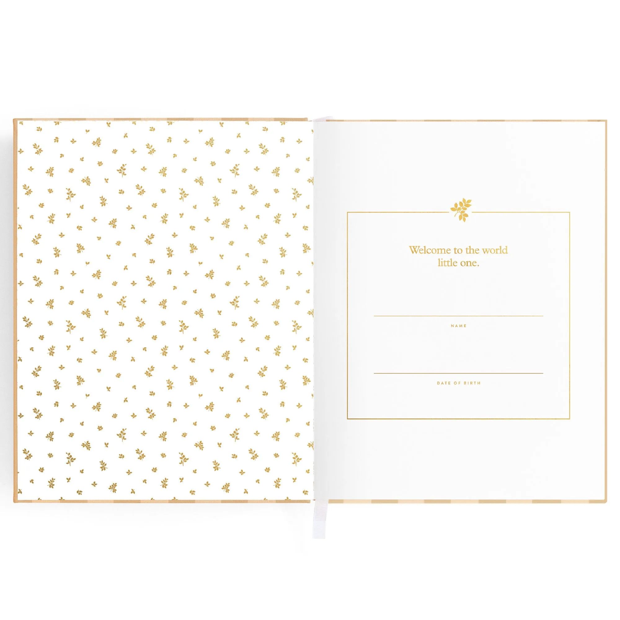Fox & Fallow Baby Book - Coffee Stripe