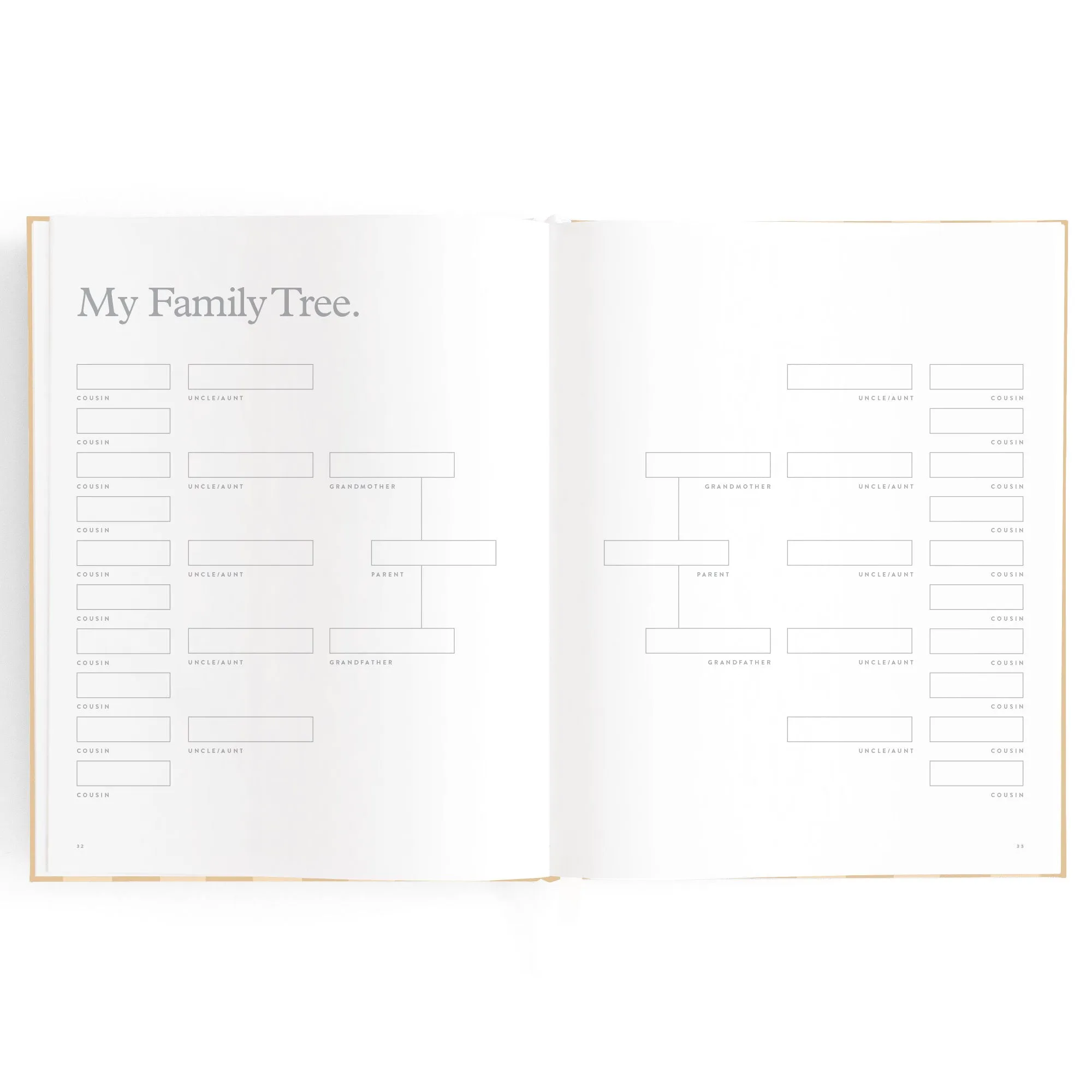 Fox & Fallow Baby Book - Coffee Stripe