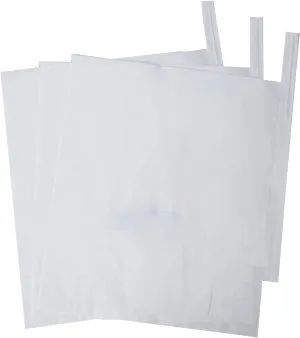 Fruit Protection Paper Bags 100pcs White Protection Cover Bags 7.8X11inch, Fruit Bags for Fruit Trees, Orchard, Trees, Frost, Plants (20 x 28 in)