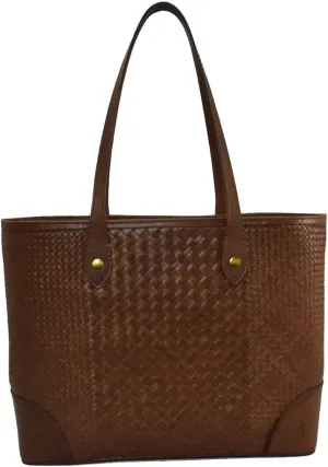 Frye Melissa Basket Woven Shopper