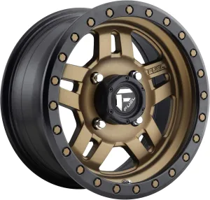 Fuel Anza Bronze Wheel with Painted Finish (17 x 8.5 inches /5 x 5 inches, -6 mm Offset)