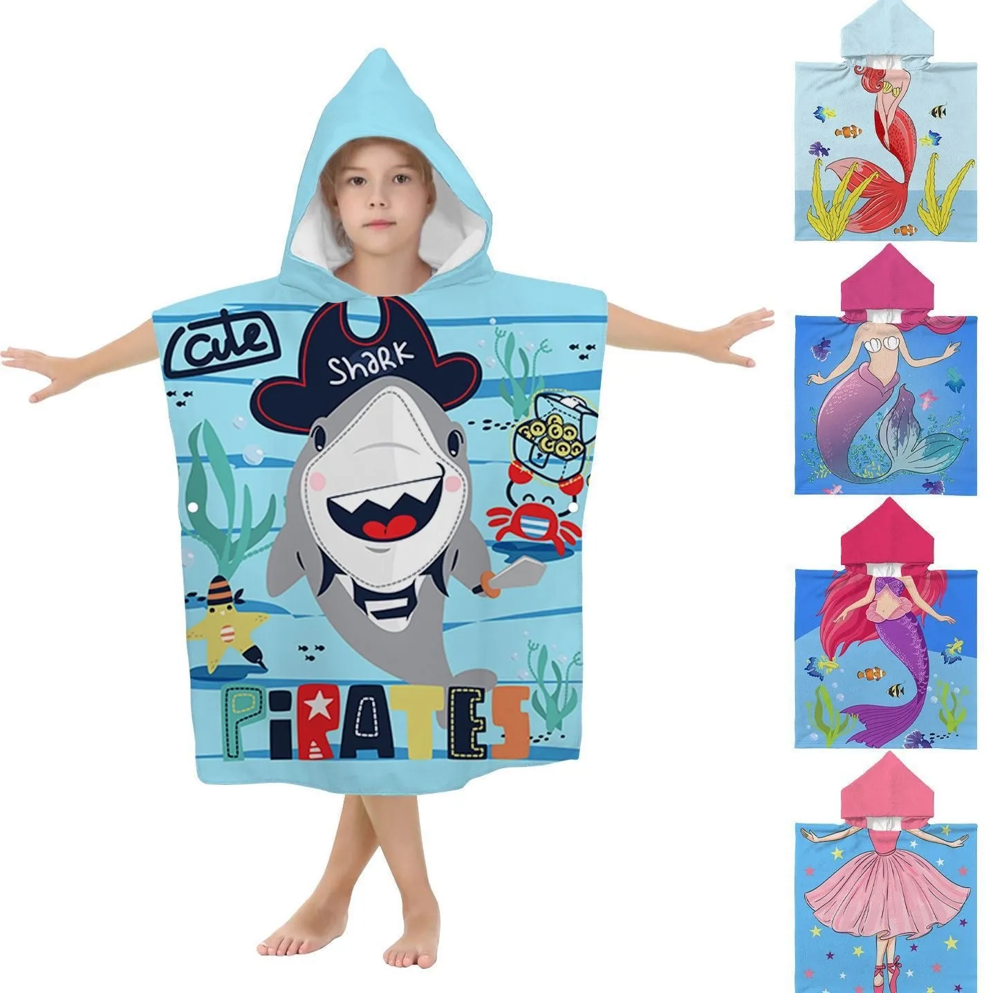 Fun and Playful - Hooded Bath Towel