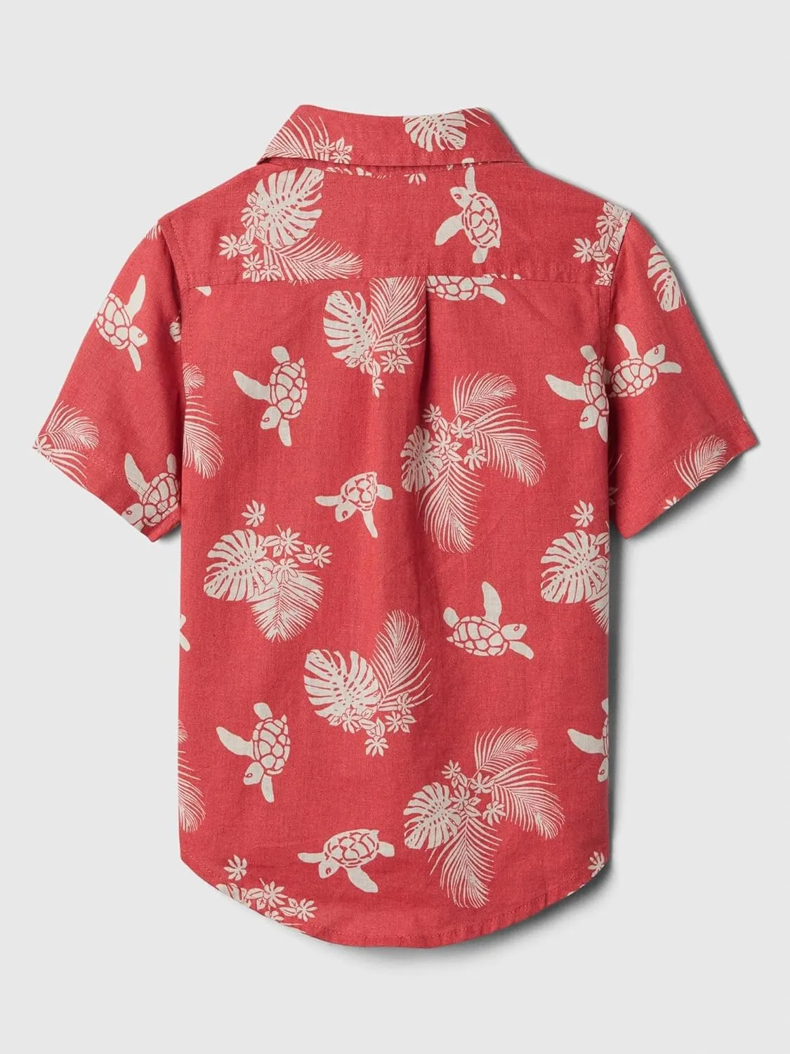 GAP Baby Boys' Short Sleeve Woven Top